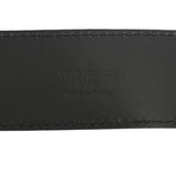 LOUIS VUITTON ルイヴィトン ダミエグラフィット サンチュール LVイニシャル 105 黒/グレー M9808 メンズ ダミエキャンバス ベルト Aランク 中古 銀蔵