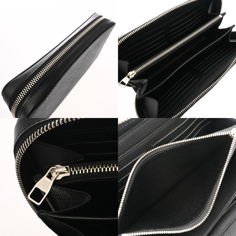 LOUIS VUITTON ルイヴィトン ダミエグラフィット ジッピー XL  黒/グレー N41503 メンズ ダミエキャンバス 長財布 Aランク 中古 銀蔵