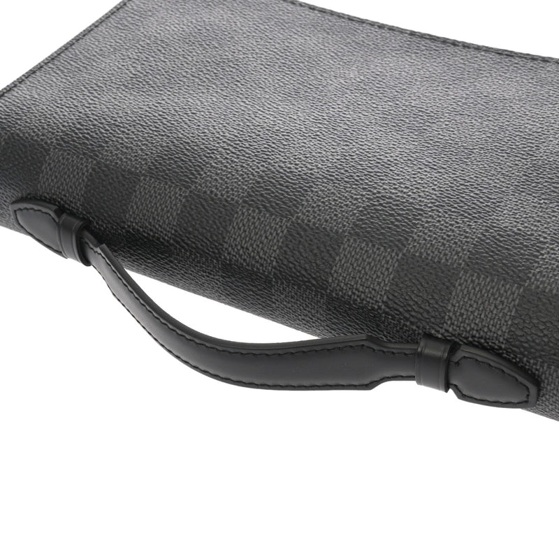 LOUIS VUITTON ルイヴィトン ダミエグラフィット ジッピー XL  黒/グレー N41503 メンズ ダミエキャンバス 長財布 Aランク 中古 銀蔵