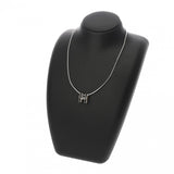 HERMES エルメス ポップアッシュ ブラック レディース シルバー金具 ネックレス Aランク 中古 銀蔵