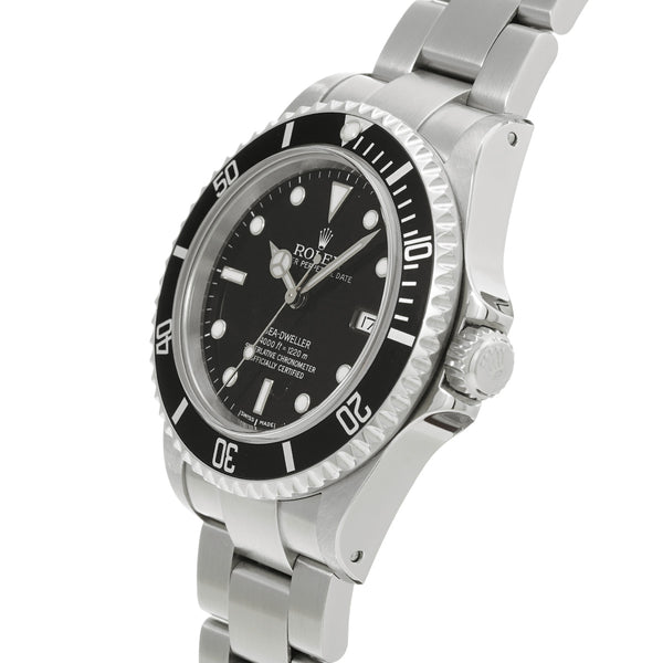 ロレックス シードウェラー 16600 Y番(2002年頃製造) ブラック メンズ 腕時計 自動巻き 中古 銀蔵