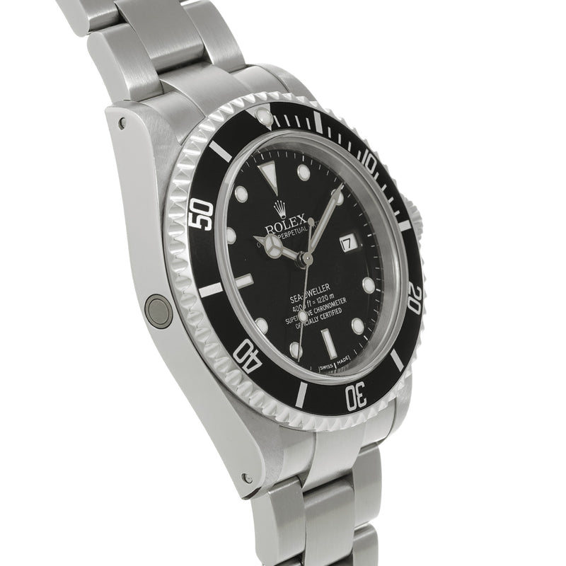 ロレックス シードウェラー 16600 Y番(2002年頃製造) ブラック メンズ 腕時計 自動巻き 中古 銀蔵