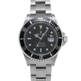 ロレックス サブマリーナ 16610 P番(2000年頃製造) ブラック メンズ 腕時計 自動巻き 中古 銀蔵