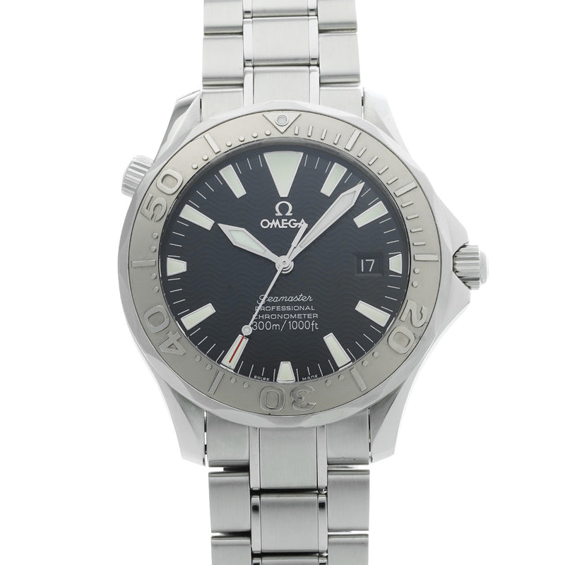 オメガ シーマスター プロフェッショナル 300 2230.50 ブラック メンズ 腕時計 自動巻き 中古 銀蔵
