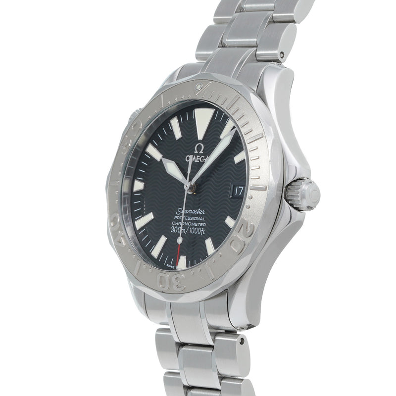 オメガ シーマスター プロフェッショナル 300 2230.50 ブラック メンズ 腕時計 自動巻き 中古 銀蔵