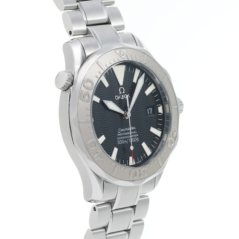 オメガ シーマスター プロフェッショナル 300 2230.50 ブラック メンズ 腕時計 自動巻き 中古 銀蔵