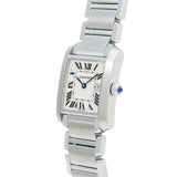 カルティエ タンク フランセーズ MM W51011Q3 アイボリー ボーイズ 腕時計 クォーツ 中古 銀蔵