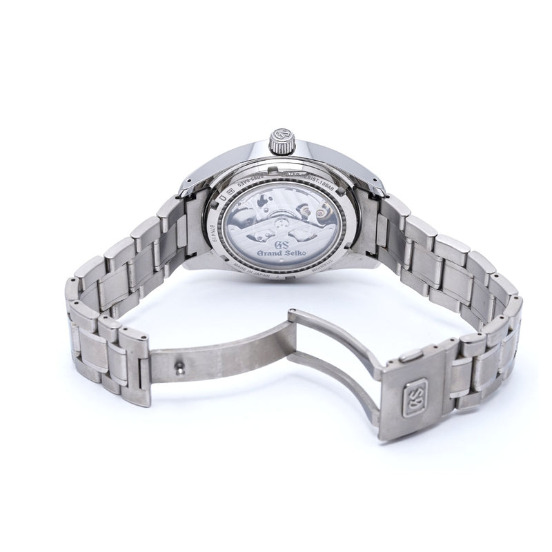 グランドセイコー ヘリテージコレクション スプリングドライブ SBGA041 ブラック メンズ 腕時計 スプリングドライブ(自動巻き) 中古 銀蔵