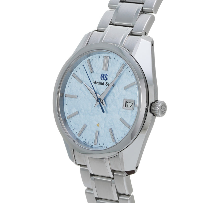 グランドセイコー ヘリテージコレクション クォーツ 44GS 55周年記念限定 SBGP017 ブルー メンズ 腕時計 クォーツ 中古 銀蔵