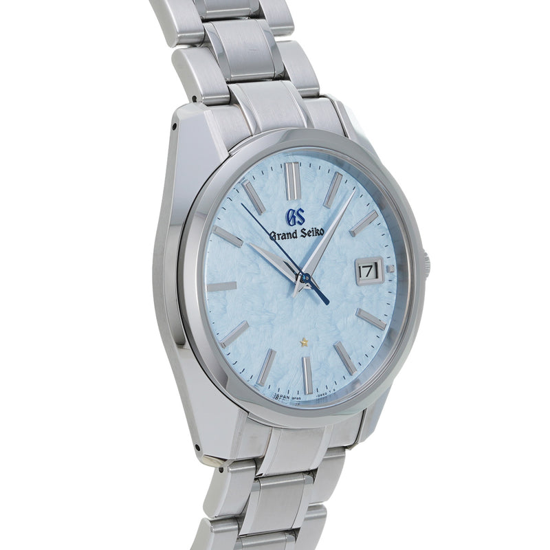 グランドセイコー ヘリテージコレクション クォーツ 44GS 55周年記念限定 SBGP017 ブルー メンズ 腕時計 クォーツ 中古 銀蔵