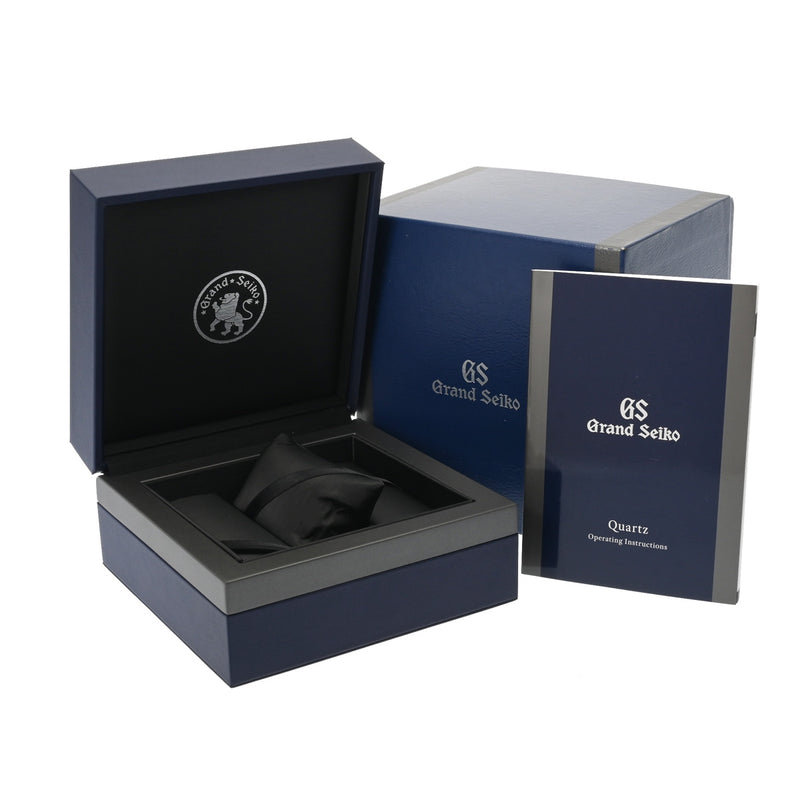 グランドセイコー ヘリテージコレクション クォーツ 44GS 55周年記念限定 SBGP017 ブルー メンズ 腕時計 クォーツ 中古 銀蔵