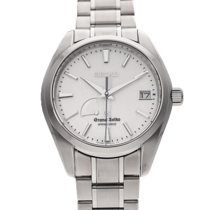 グランドセイコー スプリングドライブ SBGA011 ホワイト メンズ 腕時計 スプリングドライブ(自動巻き) 中古 銀蔵