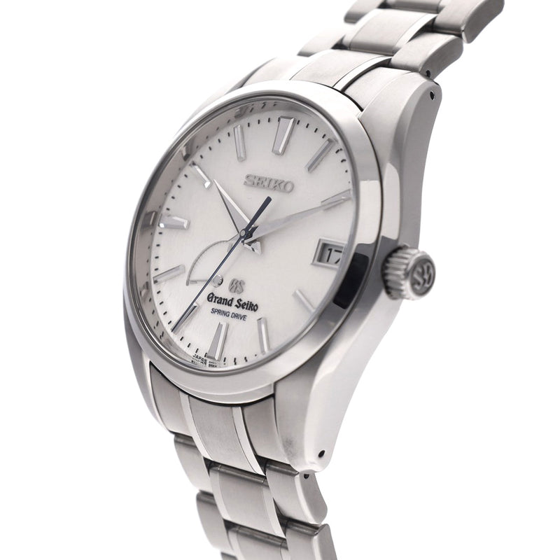 グランドセイコー スプリングドライブ SBGA011 ホワイト メンズ 腕時計 スプリングドライブ(自動巻き) 中古 銀蔵