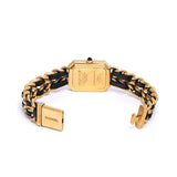 シャネル プルミエール Mサイズ H0001 ブラック レディース 腕時計 クォーツ 中古 銀蔵