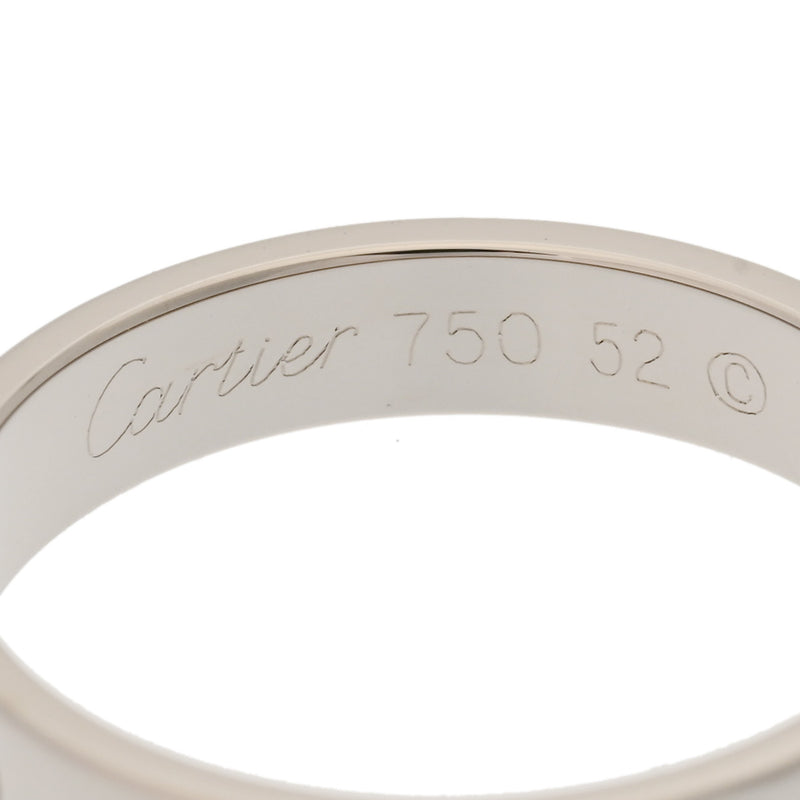 CARTIER カルティエ ミニラブリング #52 12号 レディース K18ホワイトゴールド WG リング・指輪 Aランク 中古 銀蔵