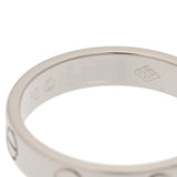 CARTIER カルティエ ミニラブリング #52 12号 レディース K18ホワイトゴールド WG リング・指輪 Aランク 中古 銀蔵