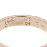 CARTIER カルティエ ミニラブリング #62 21.5号 ユニセックス K18ピンクゴールド PG リング・指輪 Aランク 中古 銀蔵