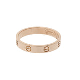 CARTIER カルティエ ミニラブリング #62 21.5号 ユニセックス K18ピンクゴールド PG リング・指輪 Aランク 中古 銀蔵