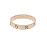 CARTIER カルティエ ミニラブリング #62 21.5号 ユニセックス K18ピンクゴールド PG リング・指輪 Aランク 中古 銀蔵