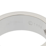 CARTIER カルティエ ラブリング ハーフダイヤ #48 8号 レディース K18ホワイトゴールド WG リング・指輪 Aランク 中古 銀蔵