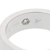 CARTIER カルティエ ラブリング ハーフダイヤ #48 8号 レディース K18ホワイトゴールド WG リング・指輪 Aランク 中古 銀蔵