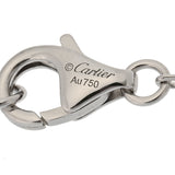 CARTIER カルティエ ラブ ネックレス レディース K18ホワイトゴールド WG ネックレス Aランク 中古 銀蔵