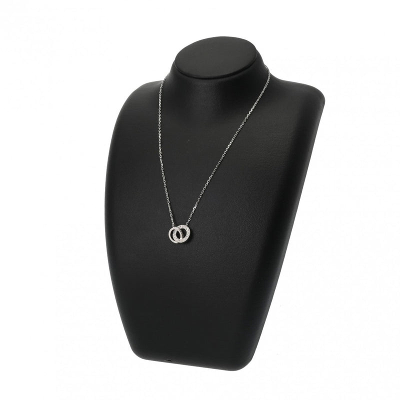 CARTIER カルティエ ラブ ネックレス レディース K18ホワイトゴールド WG ネックレス Aランク 中古 銀蔵