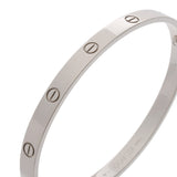CARTIER カルティエ ラブブレスレット ビックサイズ #21 メンズ K18ホワイトゴールド WG ブレスレット Aランク 中古 銀蔵