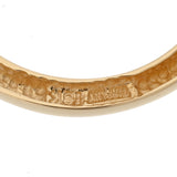 TIFFANY&Co. ティファニー サークルモチーフ サファイア ダイヤ ゴールド ユニセックス K18イエローゴールド YG ブローチ Aランク 中古 銀蔵