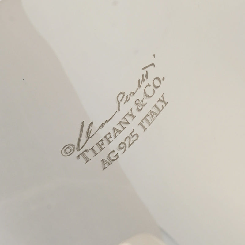 TIFFANY&Co. ティファニー ボーンカフ ミディアム バングル レディース スターリンシルバー(AG925) ブレスレット Aランク 中古 銀蔵