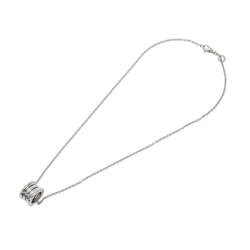 BVLGARI ブルガリ B-ZERO1 レディース K18ホワイトゴールド WG ネックレス Aランク 中古 銀蔵