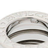 BVLGARI ブルガリ B-ZERO1 レディース K18ホワイトゴールド WG ネックレス Aランク 中古 銀蔵