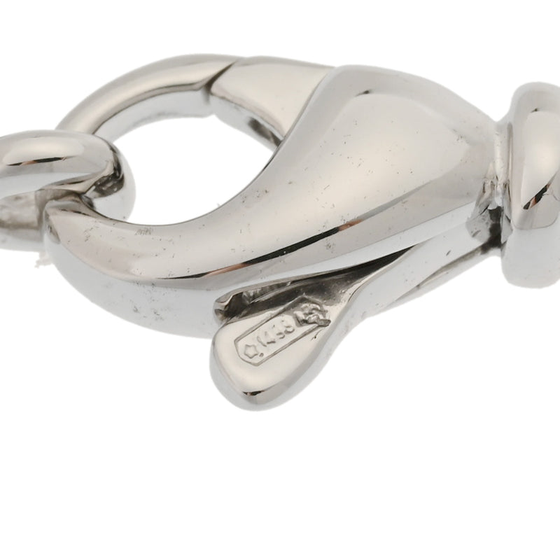 BVLGARI ブルガリ B-ZERO1 レディース K18ホワイトゴールド WG ネックレス Aランク 中古 銀蔵