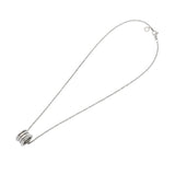 BVLGARI ブルガリ B-ZERO1 レディース K18ホワイトゴールド WG ネックレス Aランク 中古 銀蔵