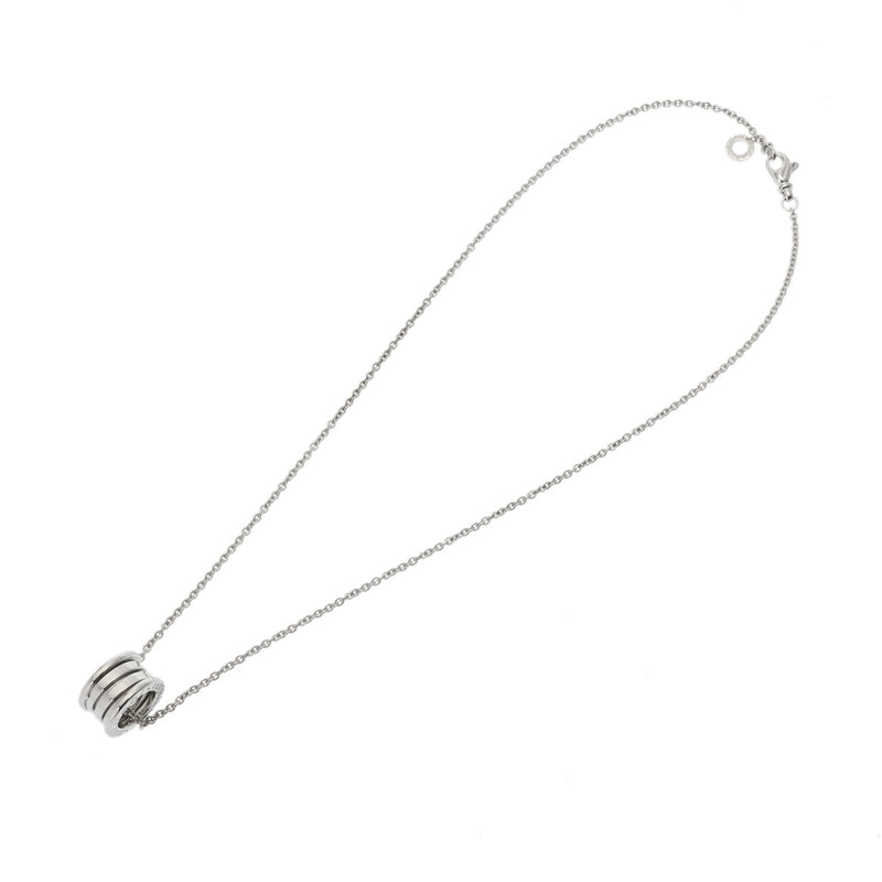 BVLGARI ブルガリ B-ZERO1 レディース K18ホワイトゴールド WG ネックレス Aランク 中古 銀蔵