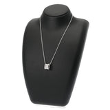 BVLGARI ブルガリ B-ZERO1 レディース K18ホワイトゴールド WG ネックレス Aランク 中古 銀蔵