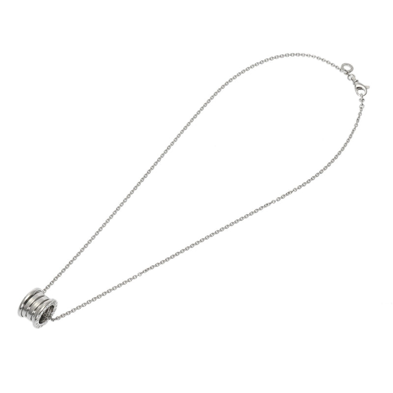 BVLGARI ブルガリ B-ZERO1 レディース K18ホワイトゴールド WG ネックレス Aランク 中古 銀蔵