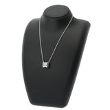 BVLGARI ブルガリ B-ZERO1 レディース K18ホワイトゴールド WG ネックレス Aランク 中古 銀蔵