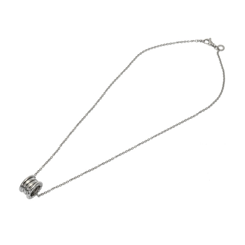BVLGARI ブルガリ B-ZERO1 レディース K18ホワイトゴールド WG ネックレス Aランク 中古 銀蔵