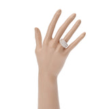 no brand ノーブランド ダイヤ 3.26ct #13 13号 レディース K18ピンクゴールド PG リング・指輪 Aランク 中古 銀蔵