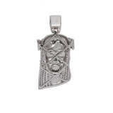 no brand ノーブランド 10K ダイヤ - ユニセックス K10ホワイトゴールド WG ペンダントトップ Aランク 中古 銀蔵