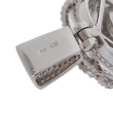 no brand ノーブランド 10K ダイヤ - ユニセックス K10ホワイトゴールド WG ペンダントトップ Aランク 中古 銀蔵