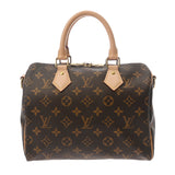 LOUIS VUITTON ルイヴィトン モノグラム スピーディ バンドリエール 25 ブラウン M46977 ユニセックス モノグラムキャンバス ハンドバッグ ABランク 中古 銀蔵