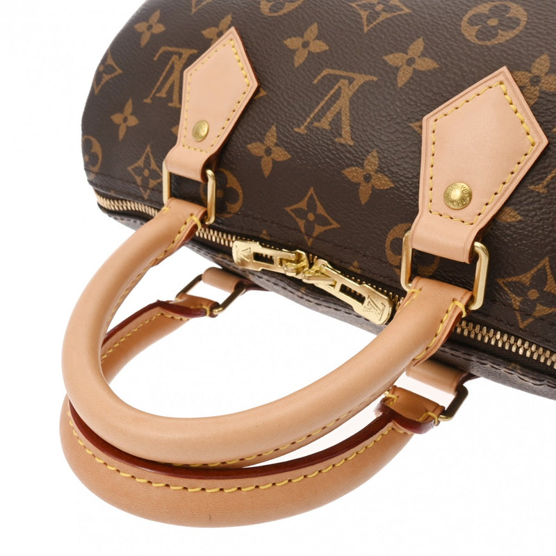LOUIS VUITTON ルイヴィトン モノグラム スピーディ バンドリエール 25 ブラウン M46977 ユニセックス モノグラムキャンバス ハンドバッグ ABランク 中古 銀蔵