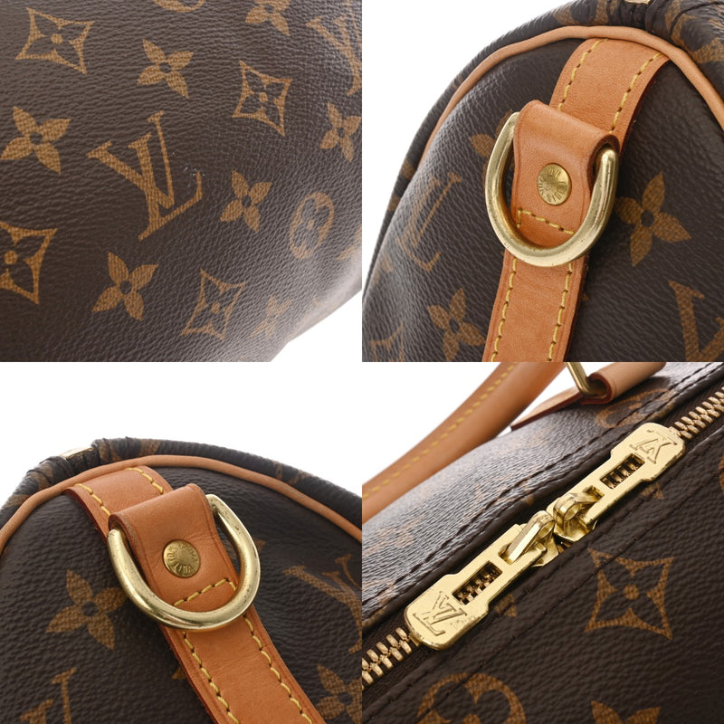 LOUIS VUITTON ルイヴィトン モノグラム スピーディ バンドリエール 25 ブラウン M46977 ユニセックス モノグラムキャンバス ハンドバッグ ABランク 中古 銀蔵