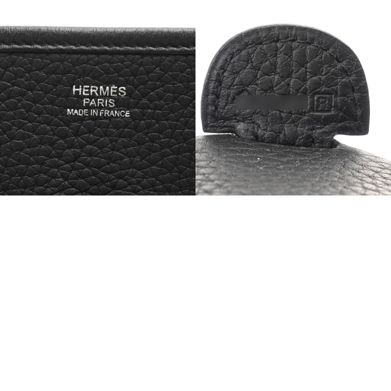 HERMES エルメス エブリン エヴリン3 PM ブラック □R刻印(2014年頃) ユニセックス トリヨンクレマンス ショルダーバッグ Aランク 中古 銀蔵