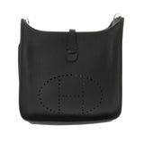 HERMES エルメス エブリン エヴリン3 PM ブラック □R刻印(2014年頃) ユニセックス トリヨンクレマンス ショルダーバッグ Aランク 中古 銀蔵