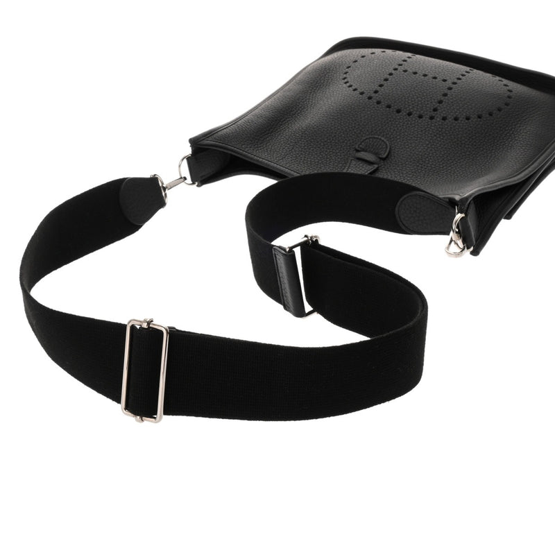 HERMES エルメス エブリン エヴリン3 PM ブラック □R刻印(2014年頃) ユニセックス トリヨンクレマンス ショルダーバッグ Aランク 中古 銀蔵