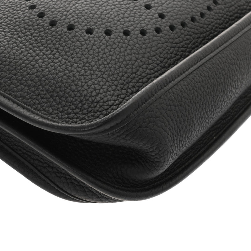 HERMES エルメス エブリン エヴリン3 PM ブラック □R刻印(2014年頃) ユニセックス トリヨンクレマンス ショルダーバッグ Aランク 中古 銀蔵