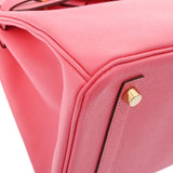 HERMES エルメス バーキン 30 SPオーダー ローズアザレ A刻印(2017年頃) レディース ヴォーエプソン ハンドバッグ Aランク 中古 銀蔵